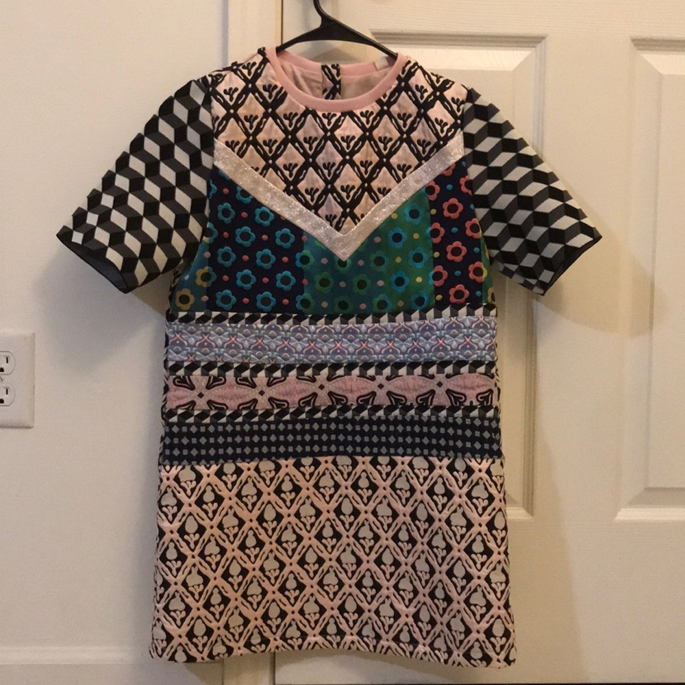 Dress With Multi Patterns